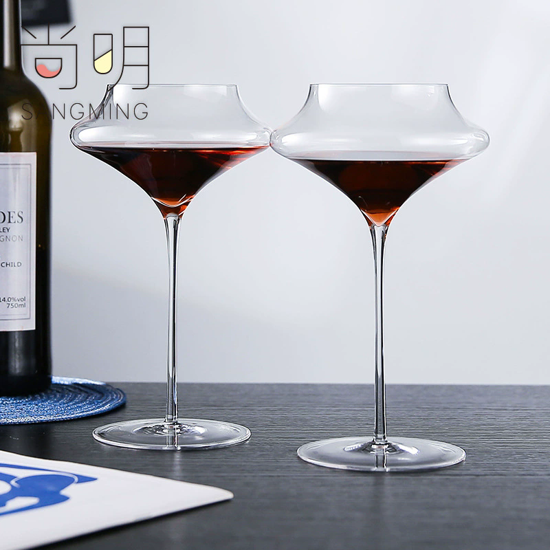 Crystal Wine Glass - 2 шт. Новые тонкие хрустальные бокалы