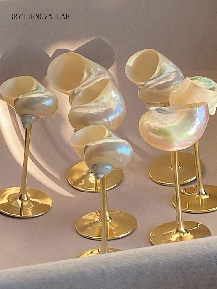 Crystal Wine Glass - Винные бокалы AhunderJiaz в ретро-стиле с