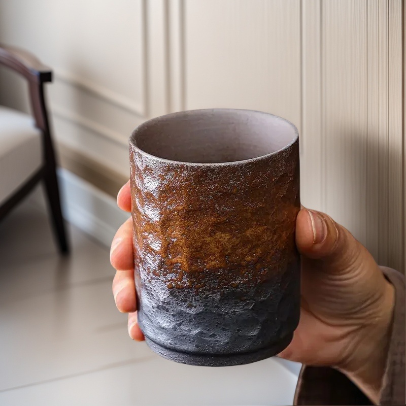 Handmade Ceramic Mug - Винтажная китайская керамическая кружка ручной работы
