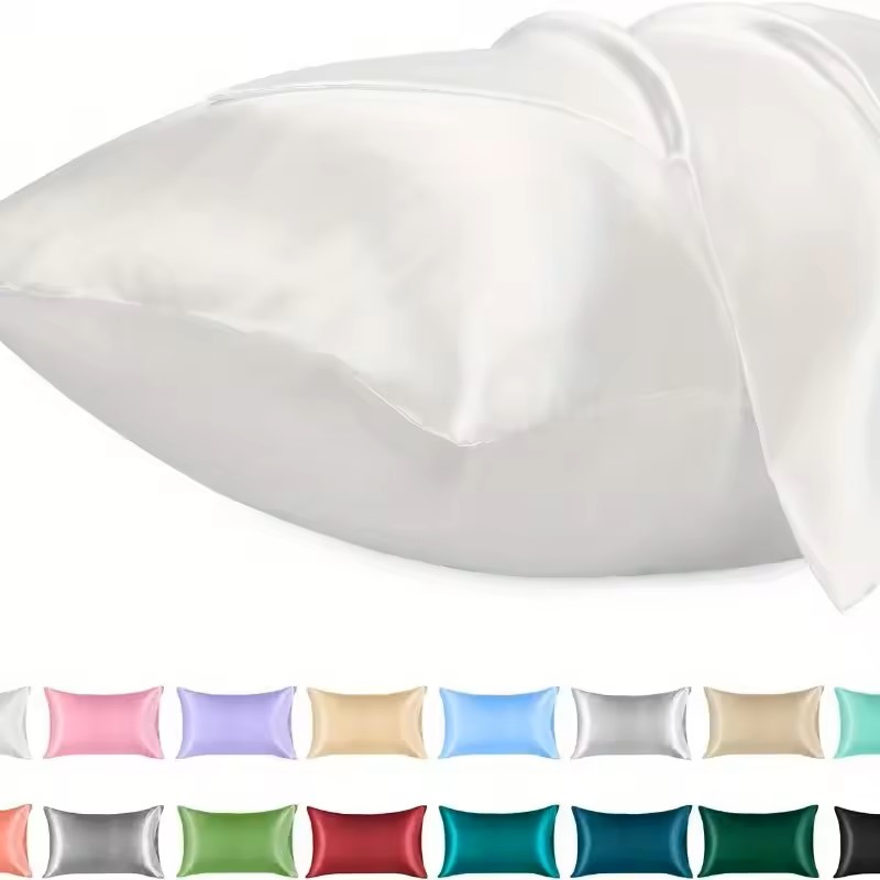 Silk Pillowcase Set - 1 шт. атласная наволочка для волос,