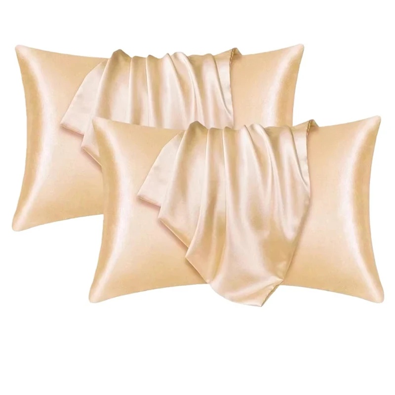 1/2 шт. атласных шелковых наво – обзор и цена Silk Pillowcase Set