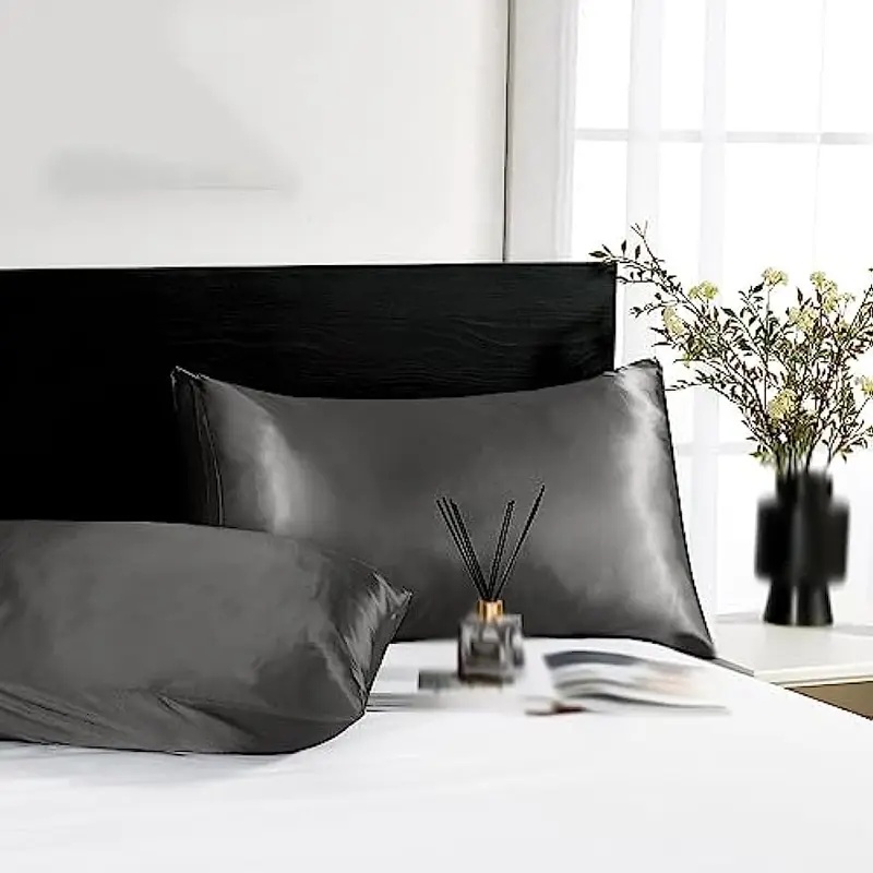 1/2 шт. атласных шелковых наво – обзор и цена Silk Pillowcase Set