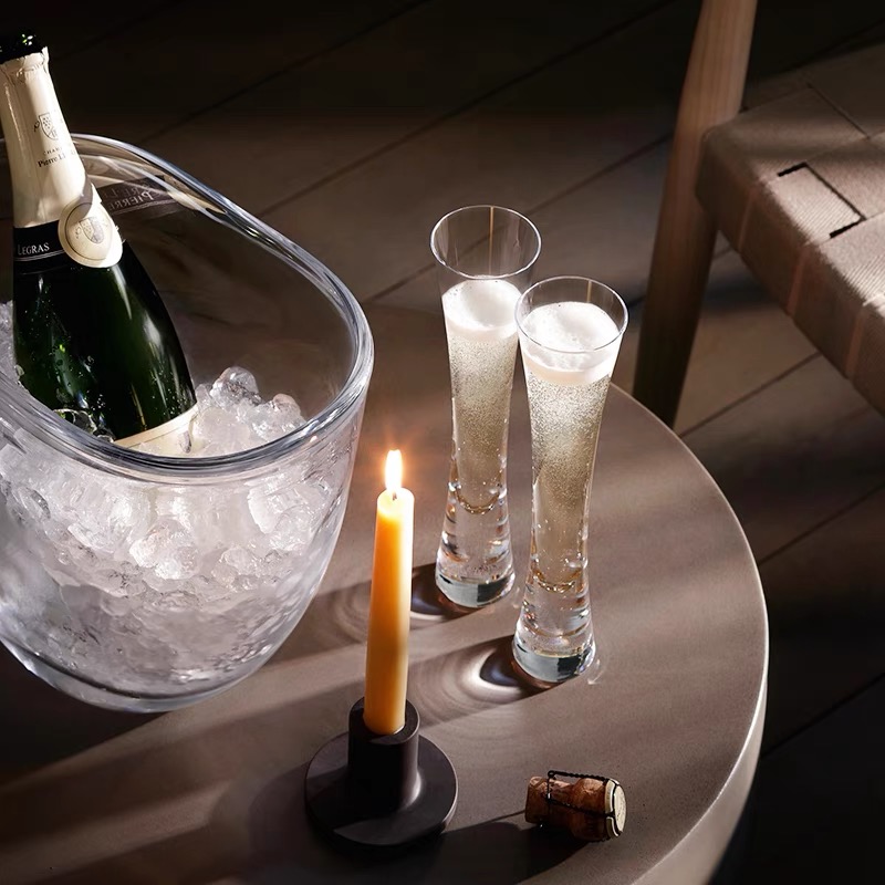 Безручные бокалы для шампанско – обзор и цена Crystal Wine Glass