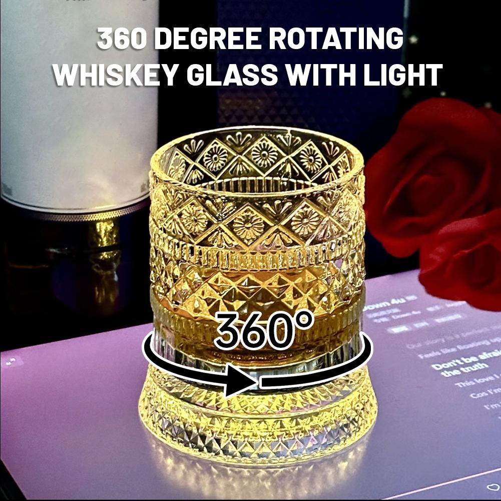 Вращающийся стакан для виски,  – обзор и цена Crystal Wine Glass