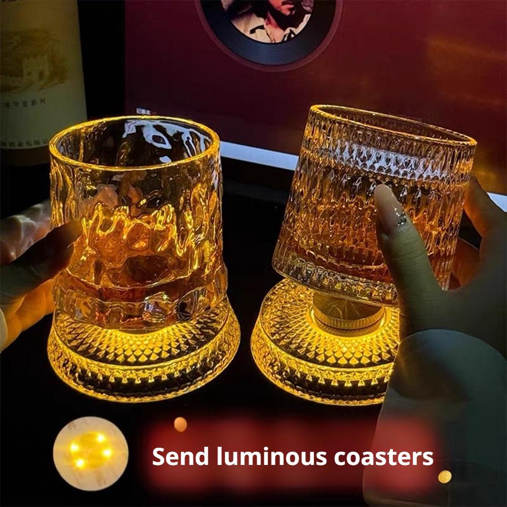 Вращающийся стакан для виски,  – обзор и цена Crystal Wine Glass