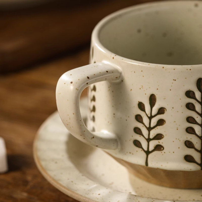 Керамическая чашка в стиле рет – обзор и цена Handmade Ceramic Mug