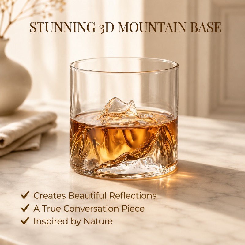 Стакан для виски Guanshan Glac – обзор и цена Crystal Wine Glass