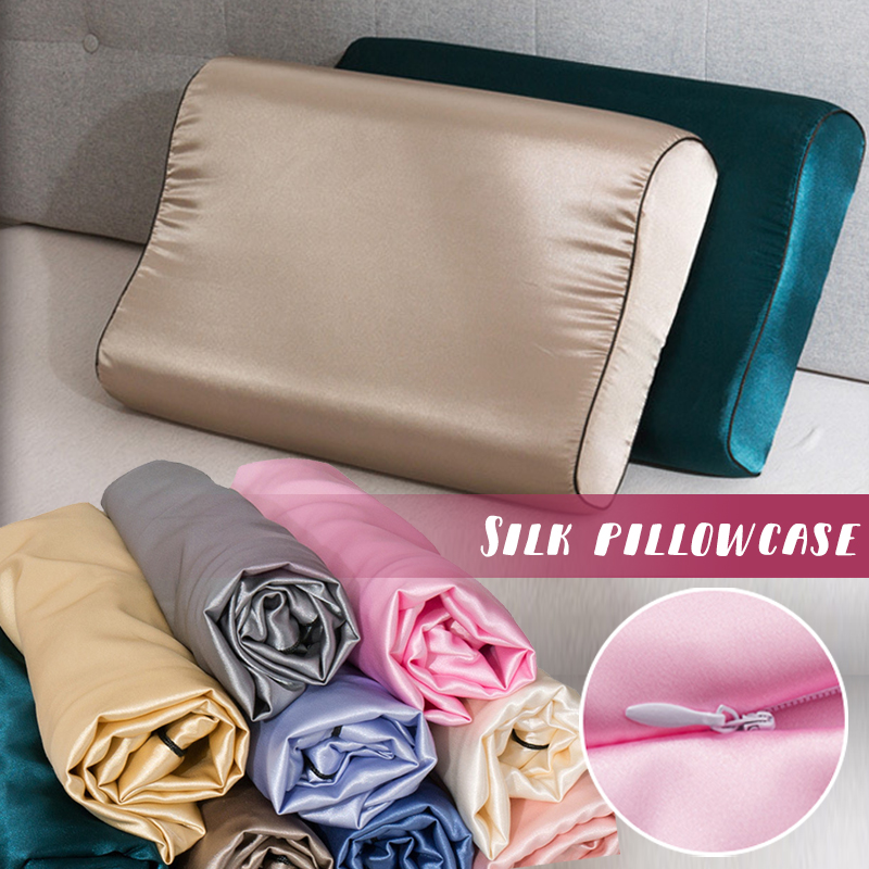 Латексная наволочка из искусст – обзор и цена Silk Pillowcase Set